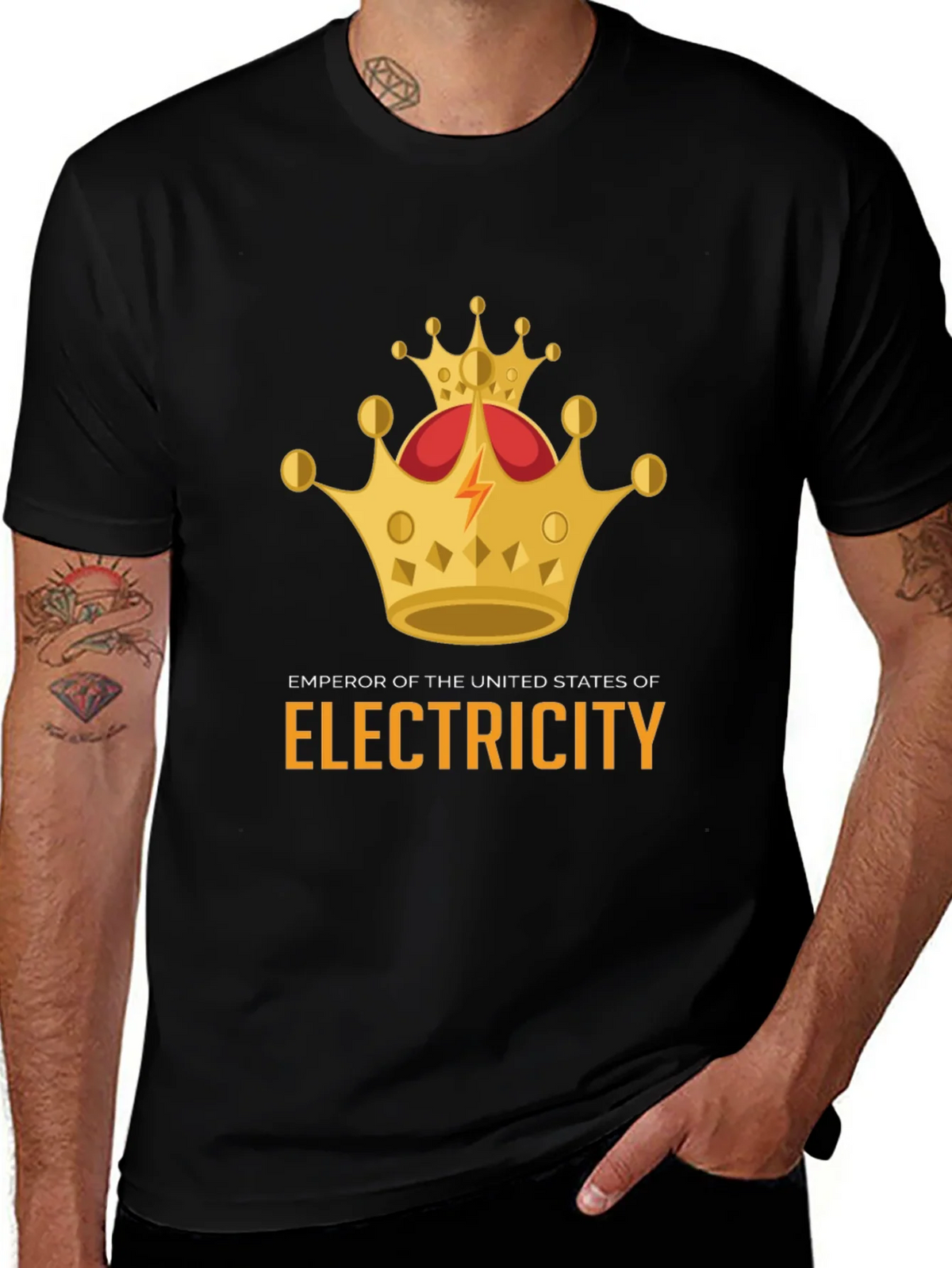 Emperor of Electricity Graphic T-Shirt product image 1