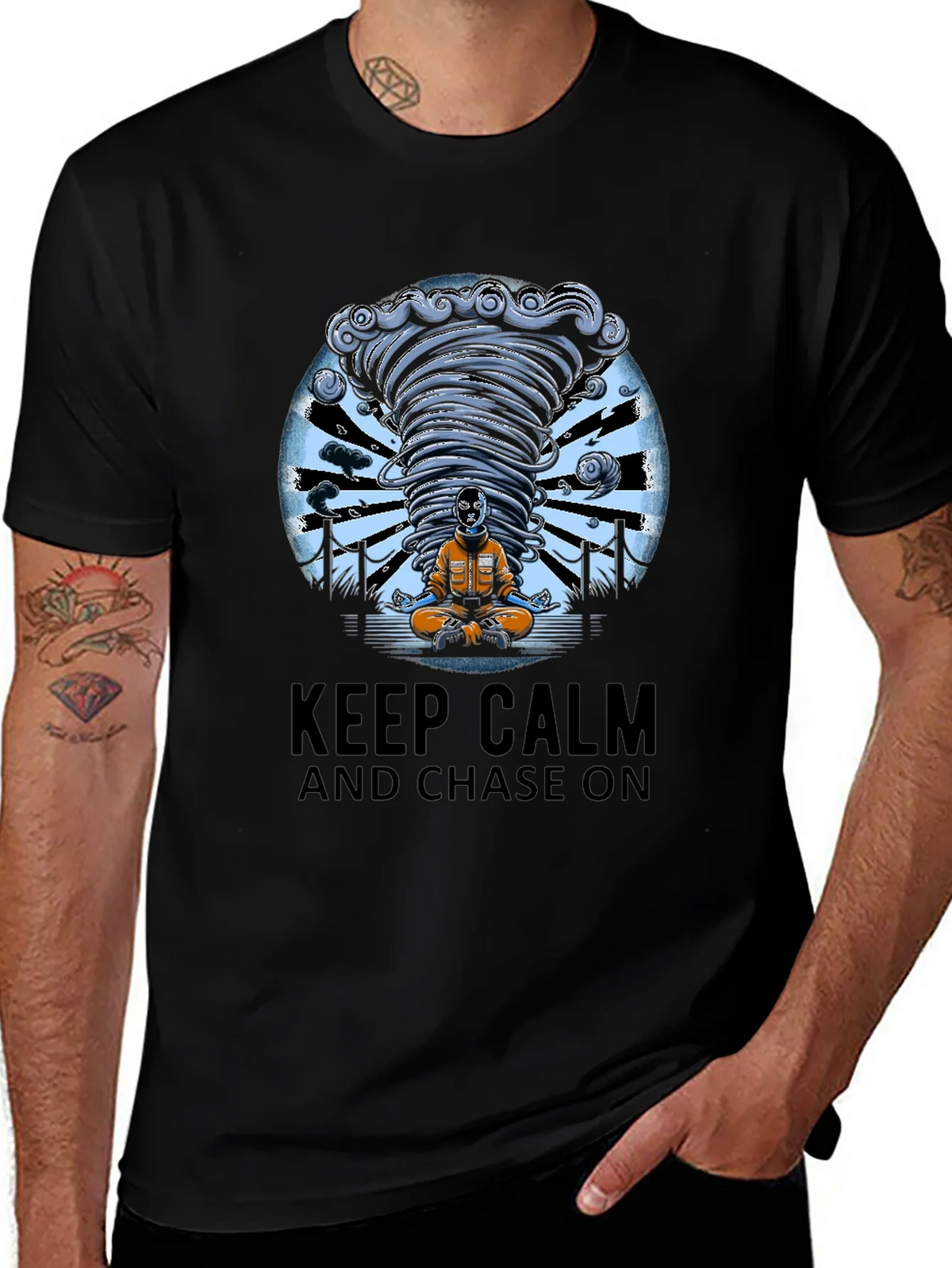 Keep Calm Tornado Chaser Graphic Tee product image 1