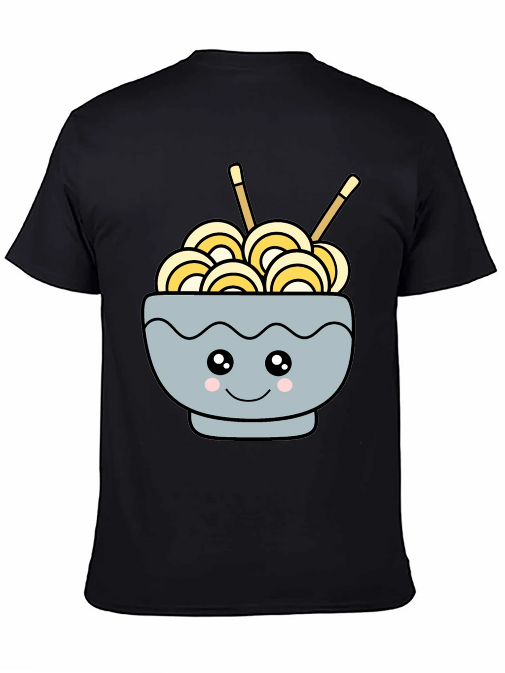 Cute Kawaii Ramen Bowl T-Shirt product image 3