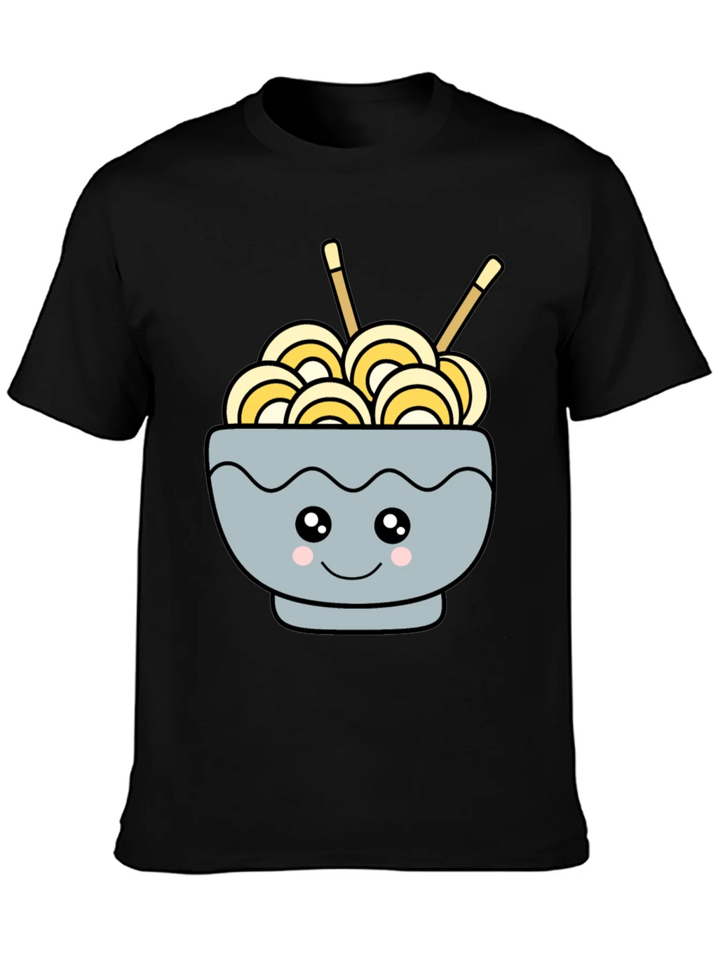 Cute Kawaii Ramen Bowl T-Shirt product image 2