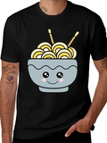 Cute Kawaii Ramen Bowl T-Shirt product image 1