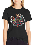 Mexican Folklorico Dancer T-Shirt - Vibrant Fiesta Style product image 1