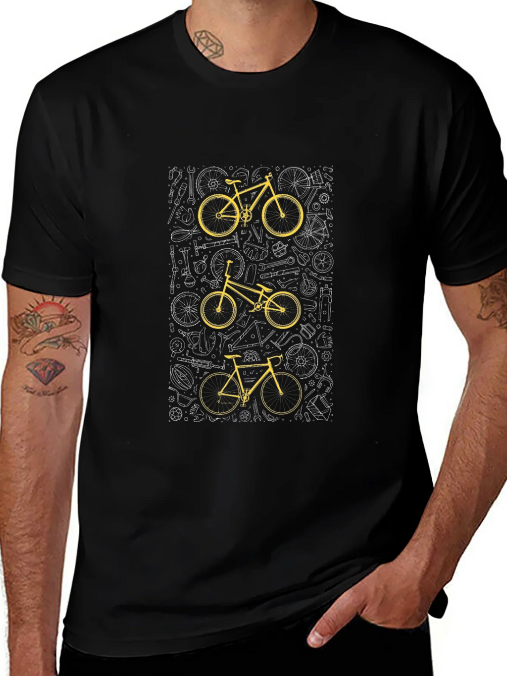Cool Bike T-Shirt - Cycling Design product image 1