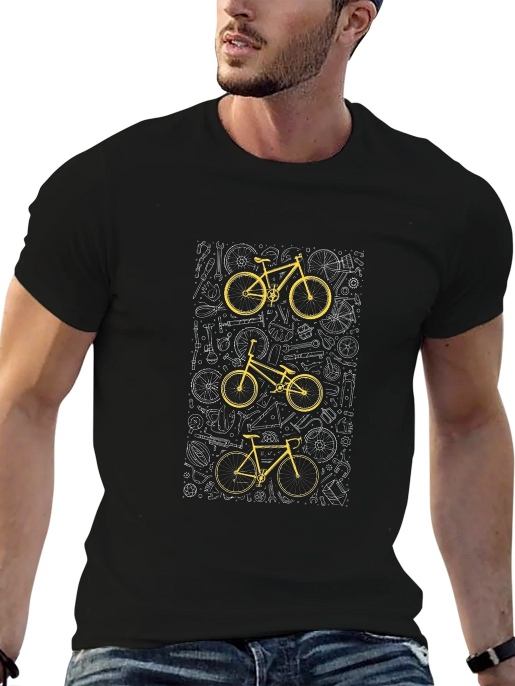 Cool Bike T-Shirt - Cycling Design product image 6