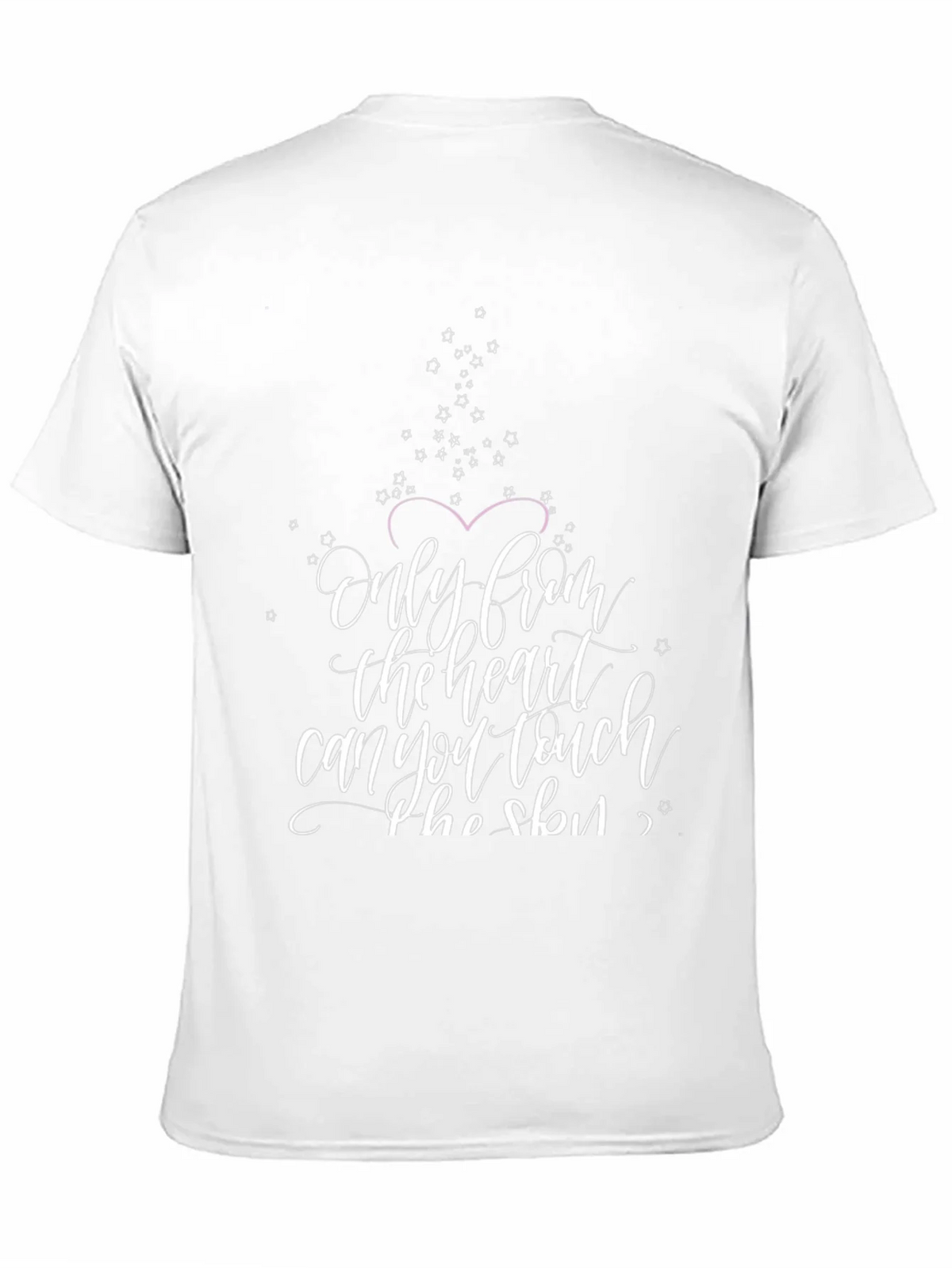 Heartfelt Words Graphic Tee - Black Cotton Blend product image 10