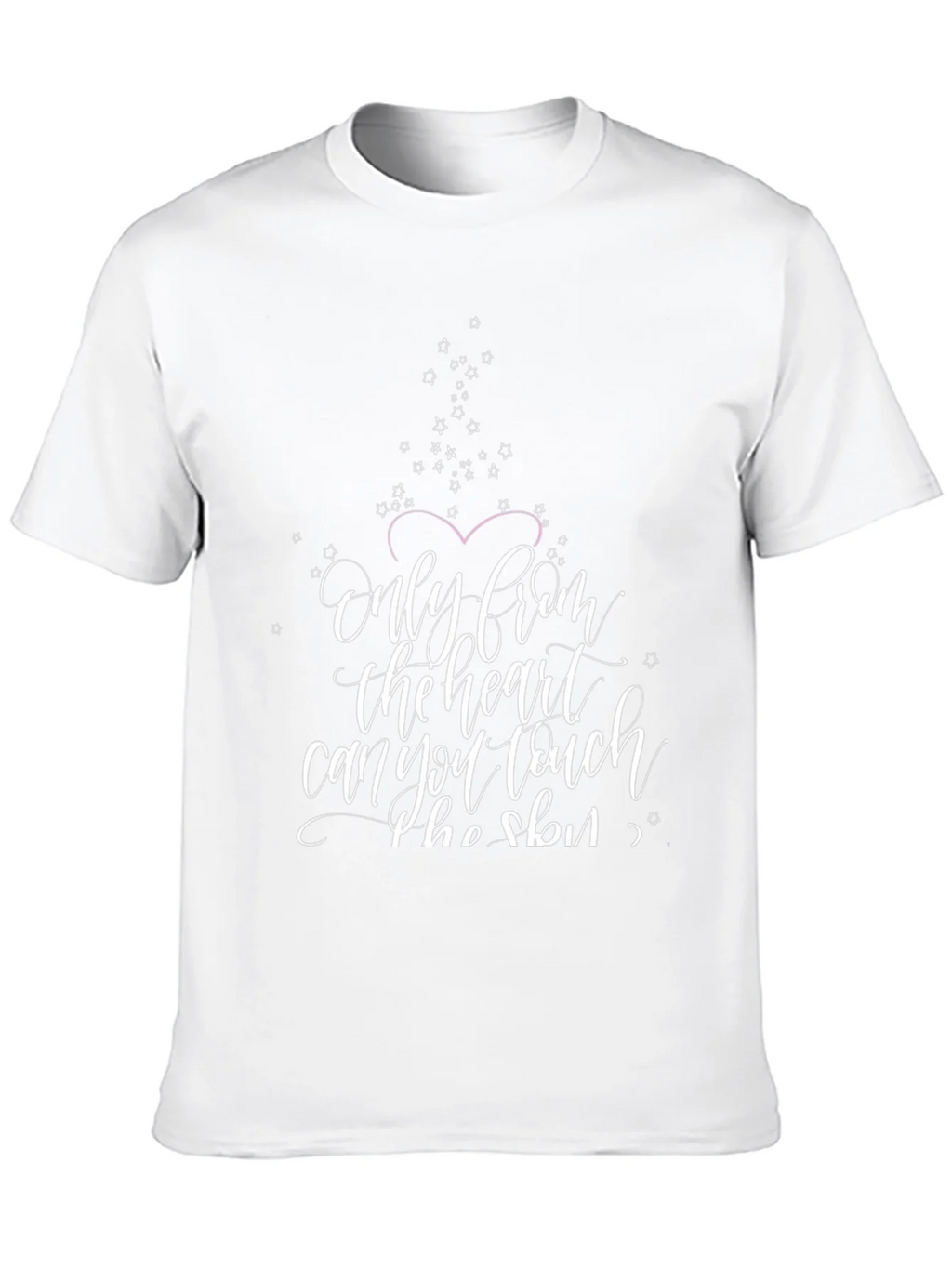Heartfelt Words Graphic Tee - Black Cotton Blend product image 9