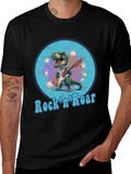 Rock n Roar Dinosaur Graphic Tee product image 1