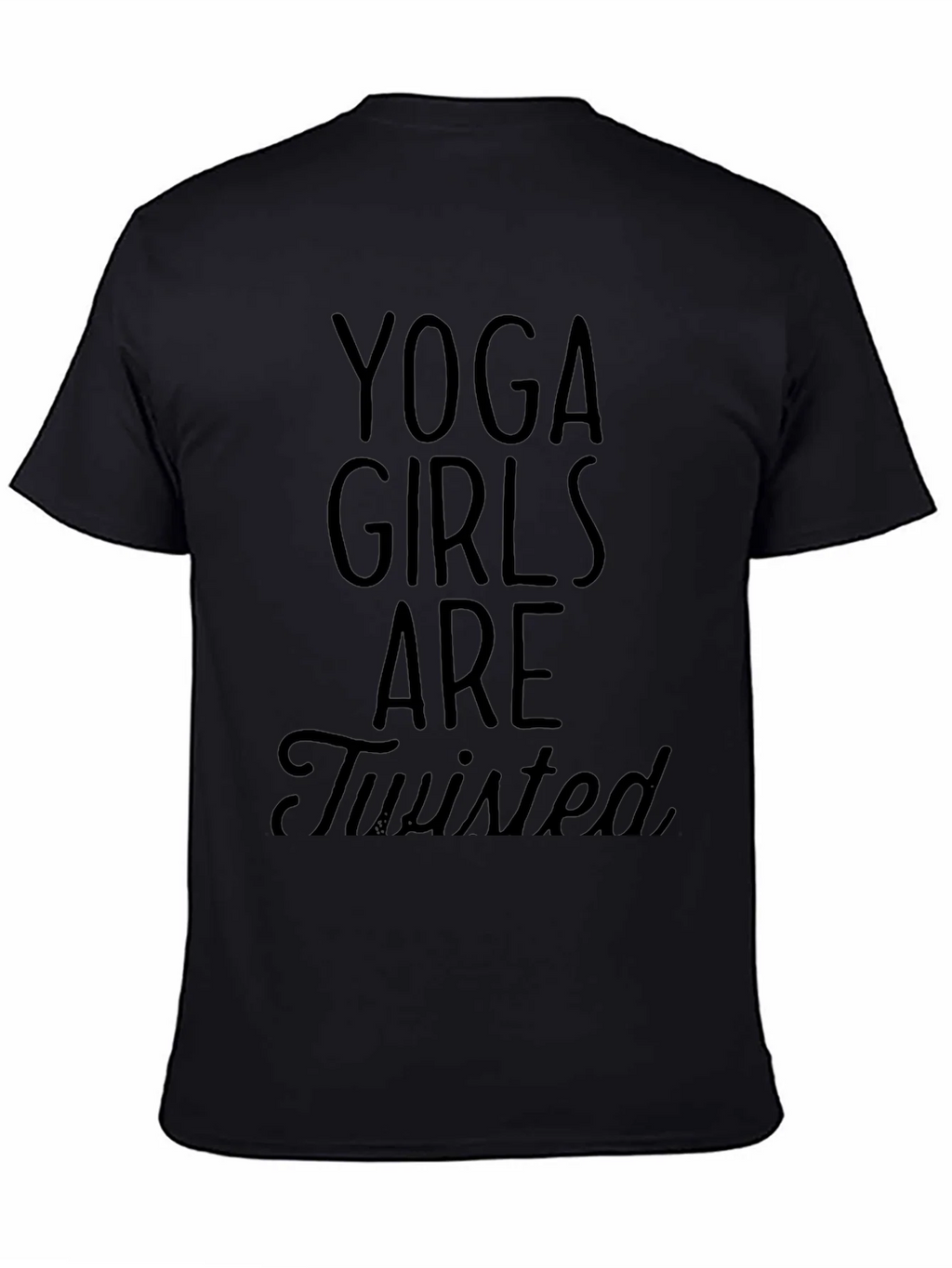 Yoga Girls Are Twisted Graphic Tee product image 2