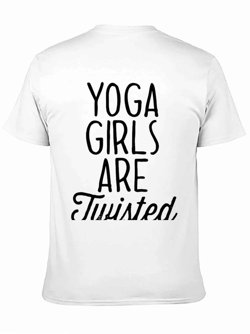 Yoga Girls Are Twisted Graphic Tee product image 3