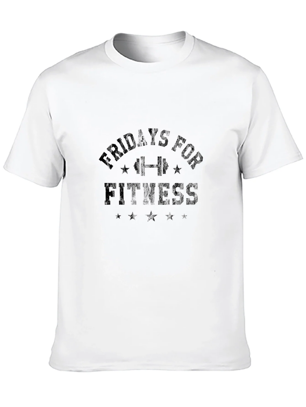 Fridays For Fitness Black T-Shirt product image 2