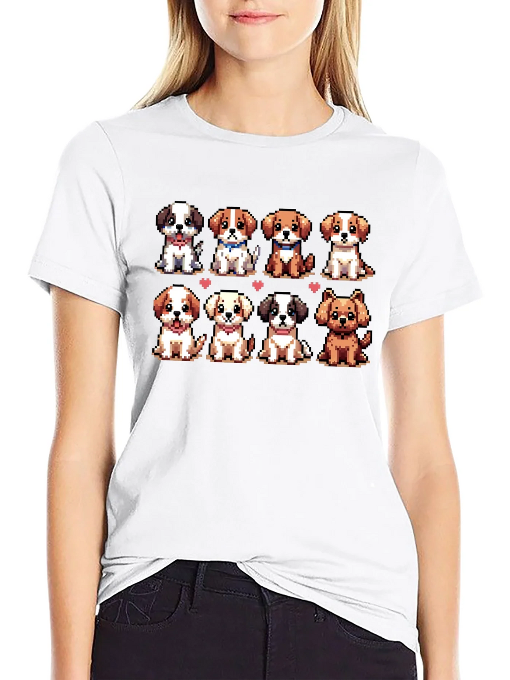 Pixel Puppy T-Shirt - Cute Dog Lover Tee product image 8