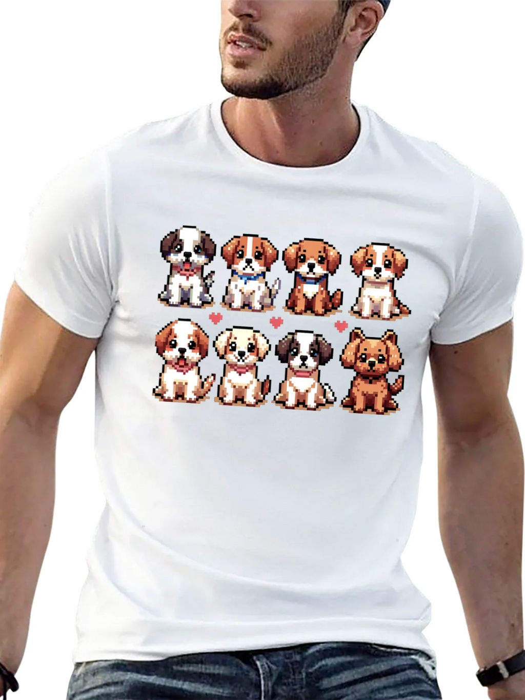 Pixel Puppy T-Shirt - Cute Dog Lover Tee product image 12