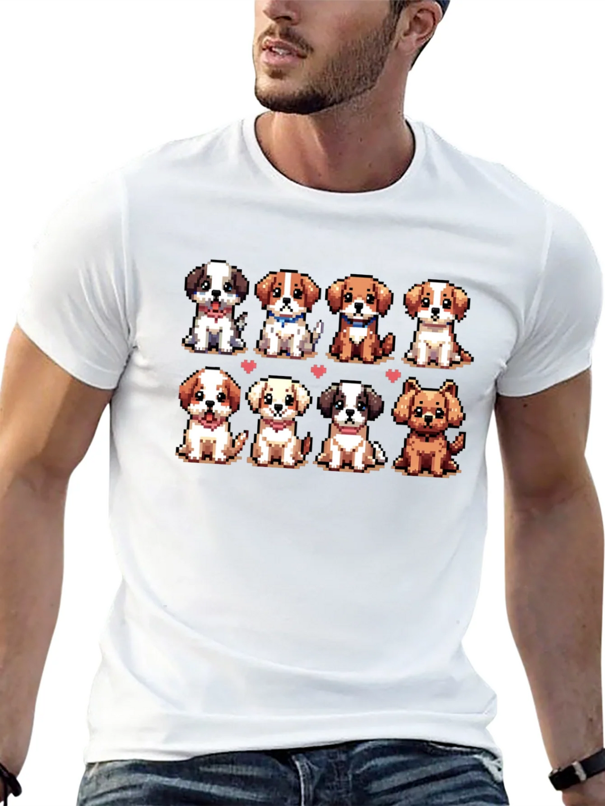 Pixel Puppy T-Shirt - Cute Dog Lover Tee product image 12