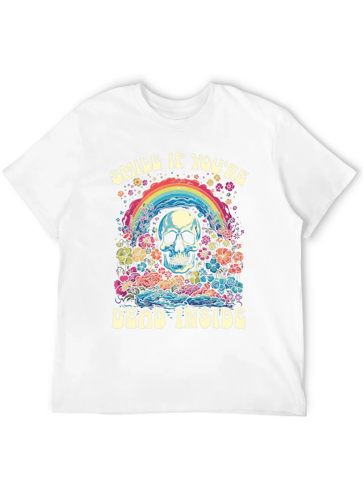 Smile If Youre Dead Inside Graphic Tee product image 11