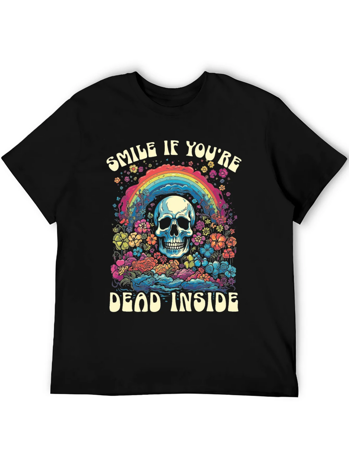Smile If Youre Dead Inside Graphic Tee product image 5