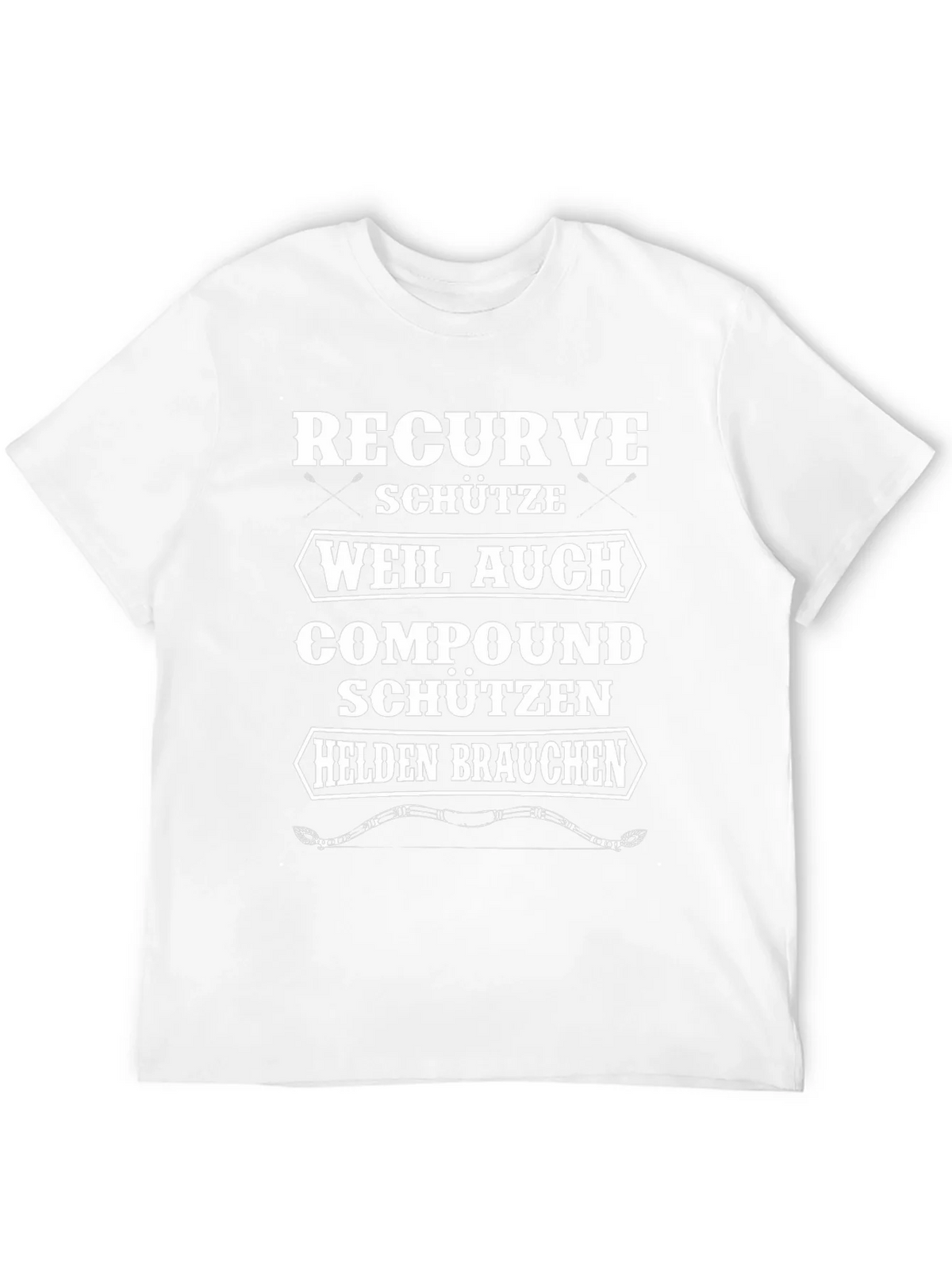 Recurve Archer T-Shirt - Compound Bow Humor Tee product image 11