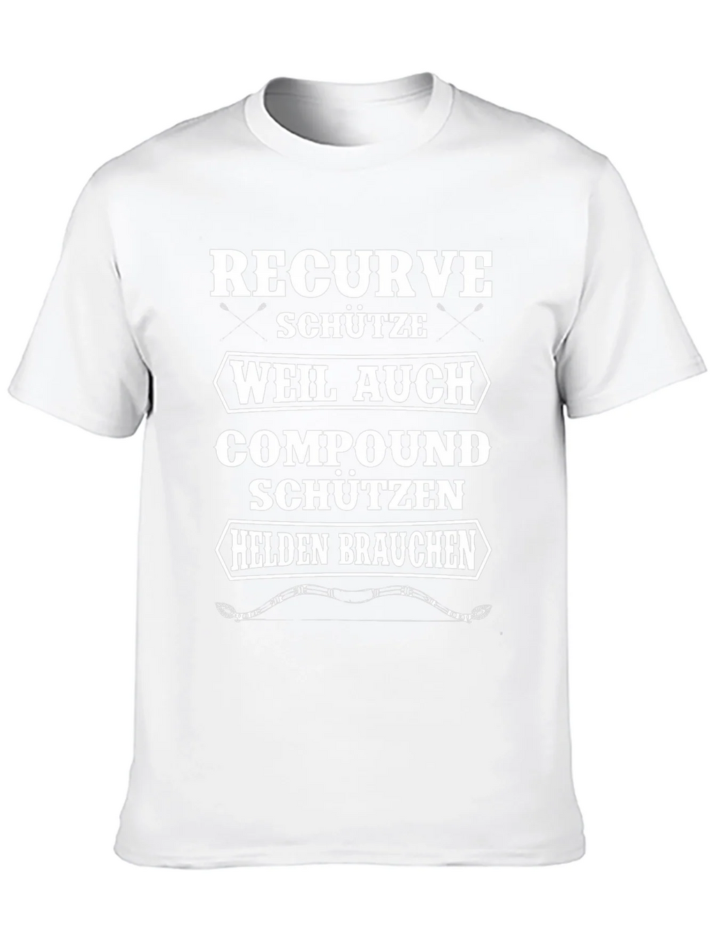 Recurve Archer T-Shirt - Compound Bow Humor Tee product image 9
