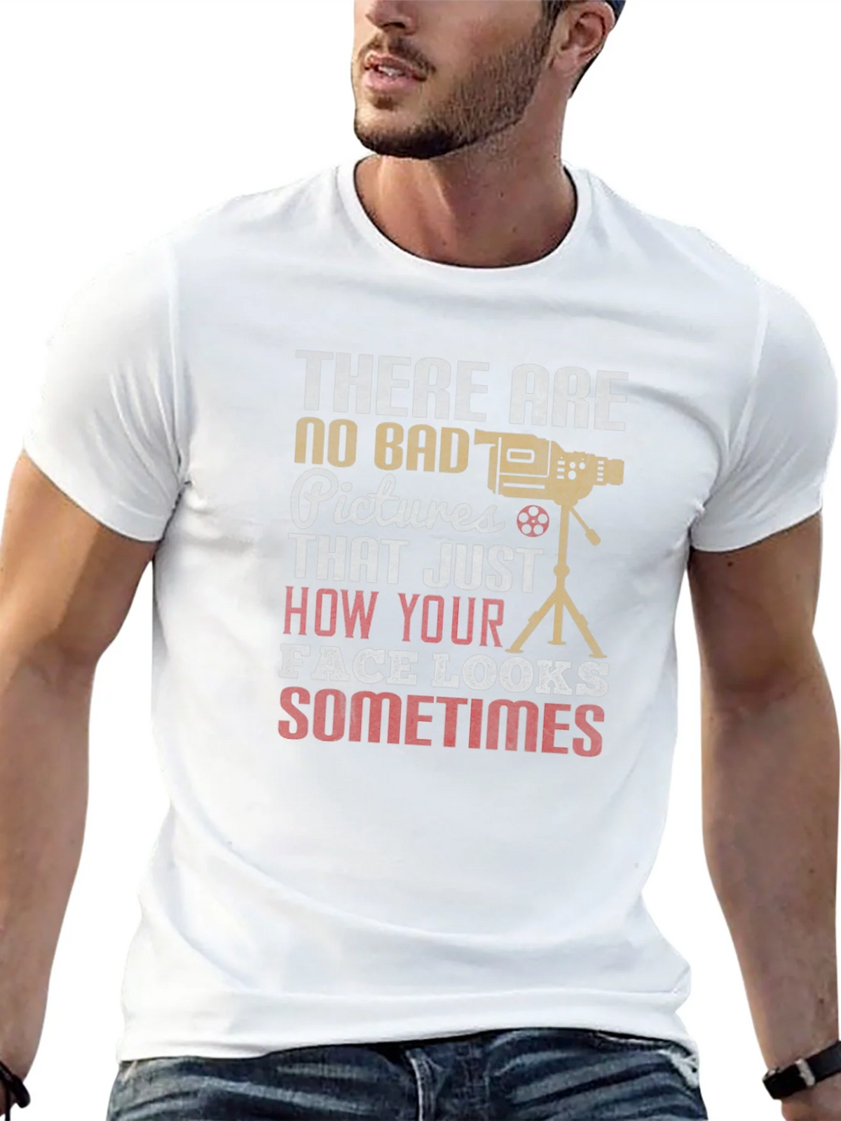 No Bad Pictures Graphic Tee product image 3