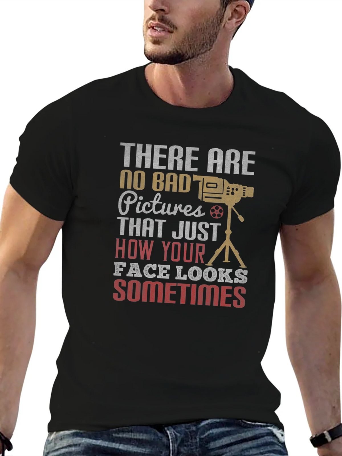 No Bad Pictures Graphic Tee product image 2