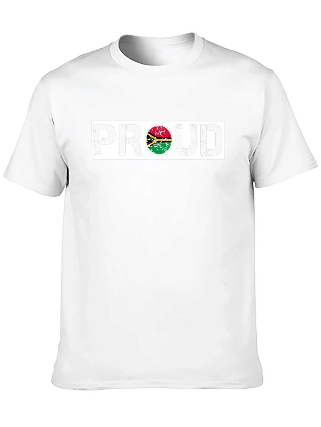 Proud Vanuatu Flag T-Shirt - Black Graphic Tee product image 9