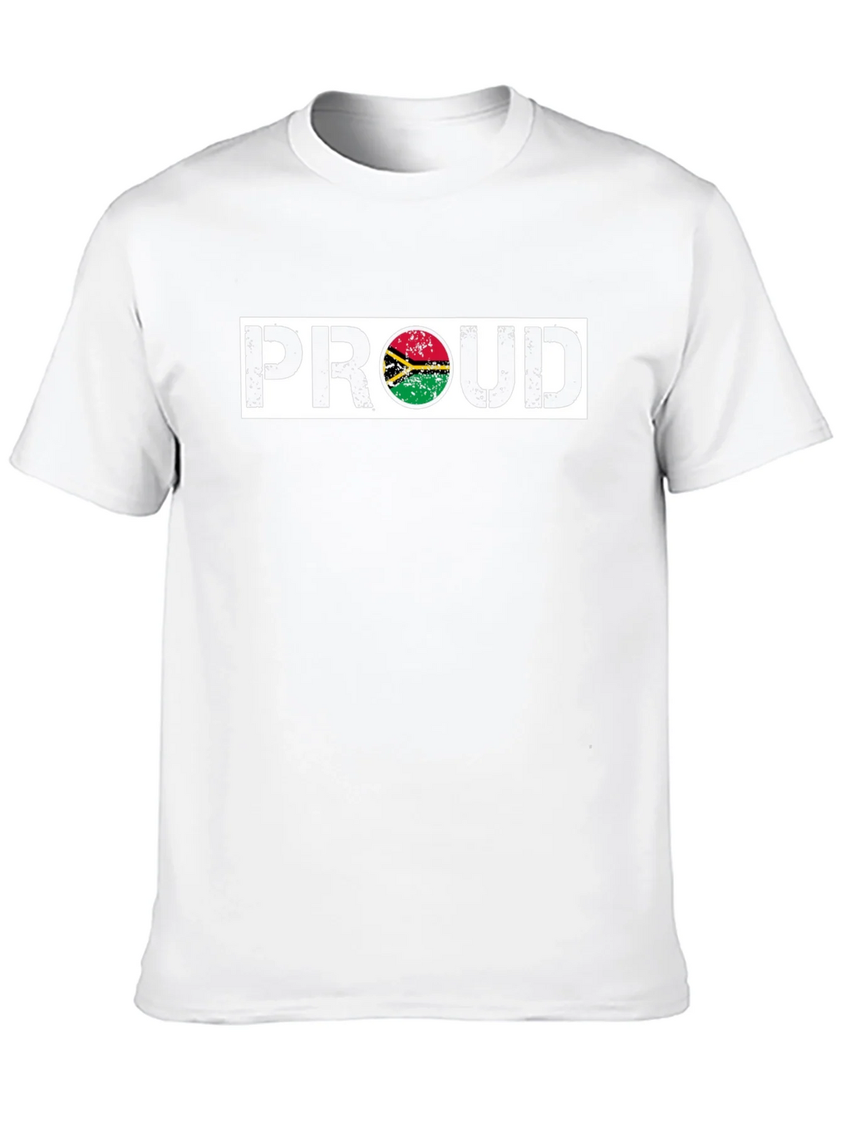 Proud Vanuatu Flag T-Shirt - Black Graphic Tee product image 9