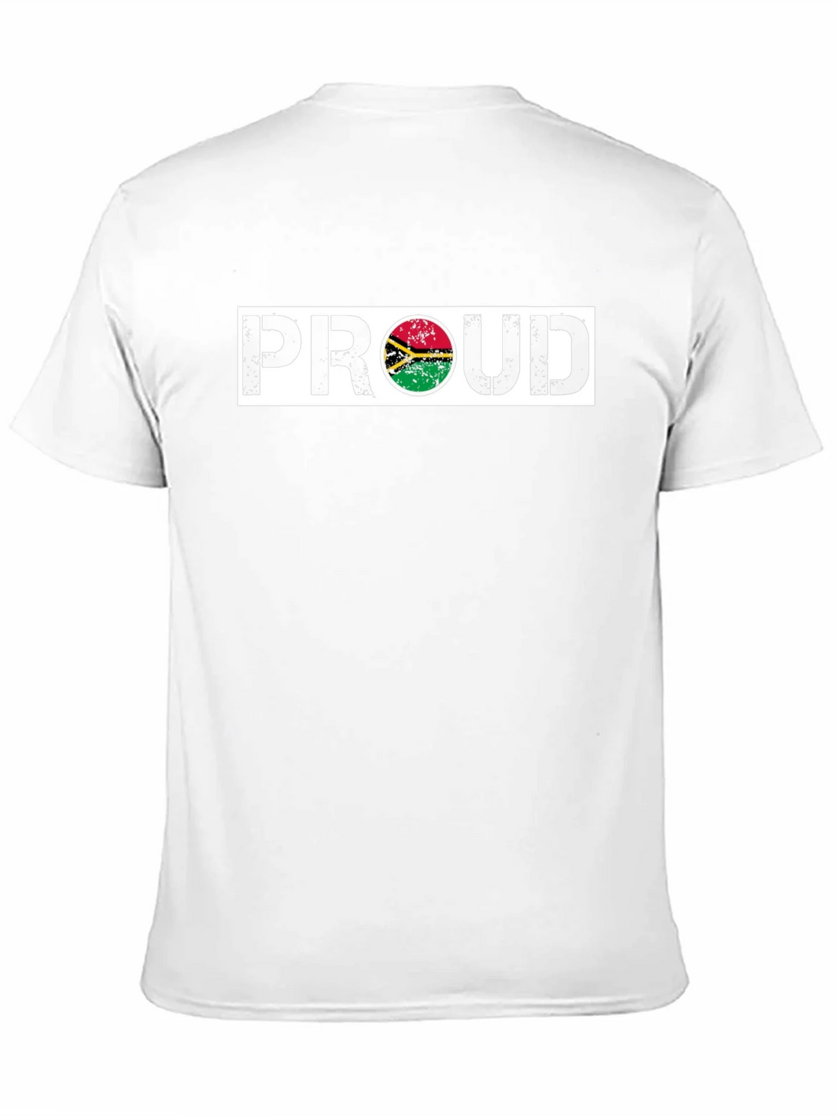 Proud Vanuatu Flag T-Shirt - Black Graphic Tee product image 10
