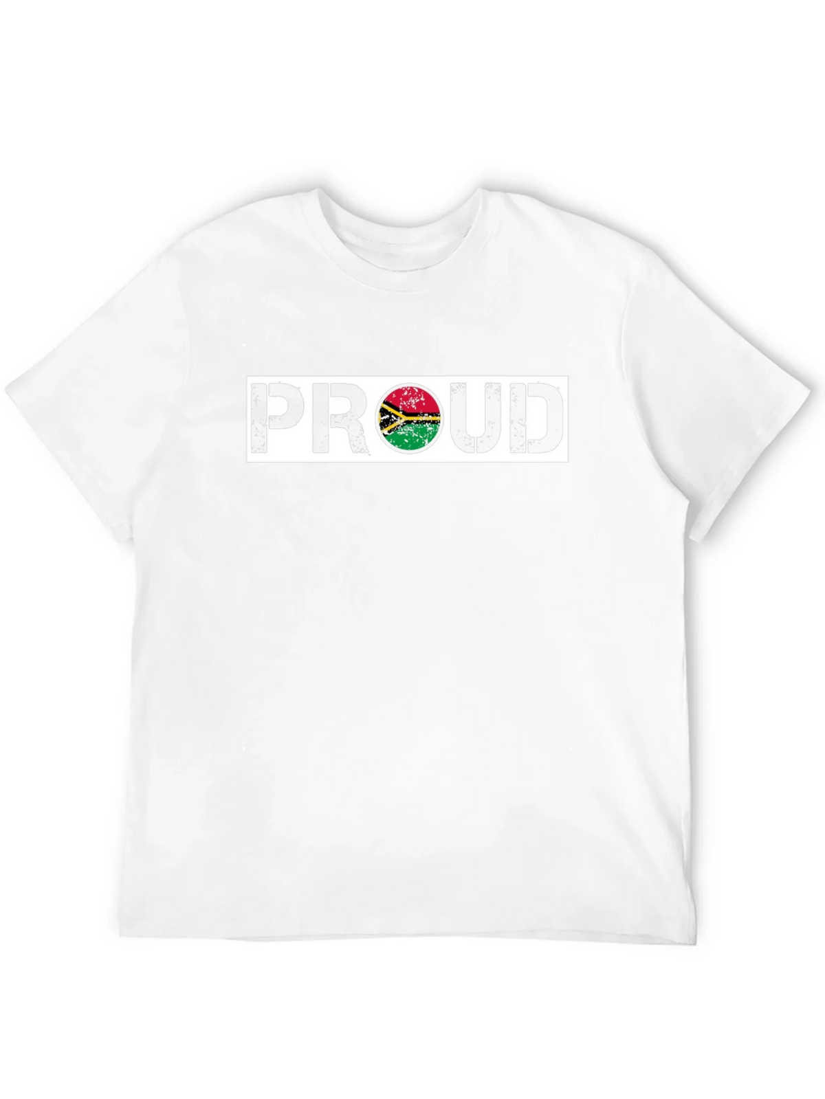Proud Vanuatu Flag T-Shirt - Black Graphic Tee product image 11