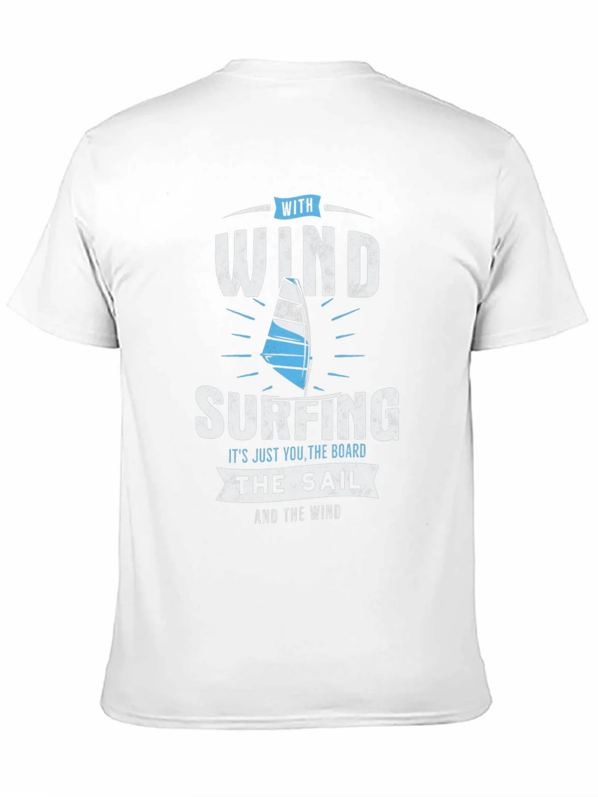 Windsurfing T-Shirt - Wind Sail and Board Design product image 10