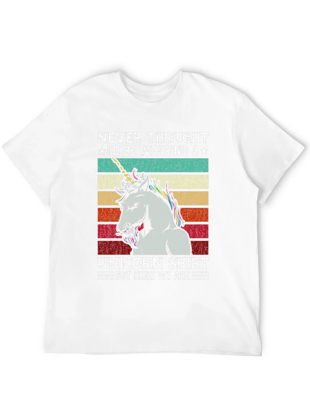 Unicorn Shirt - Never Thought Id Be Wearing A Tee product image 11