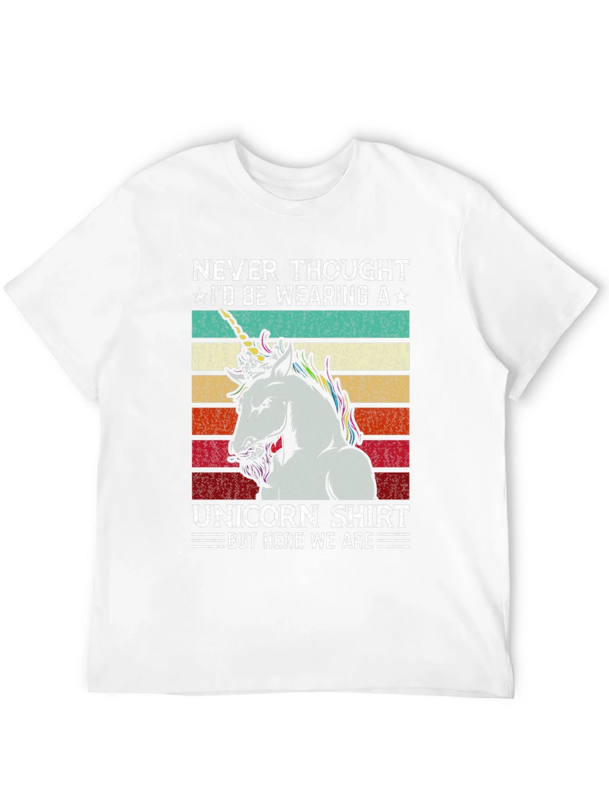 Unicorn Shirt - Never Thought Id Be Wearing A Tee product image 11