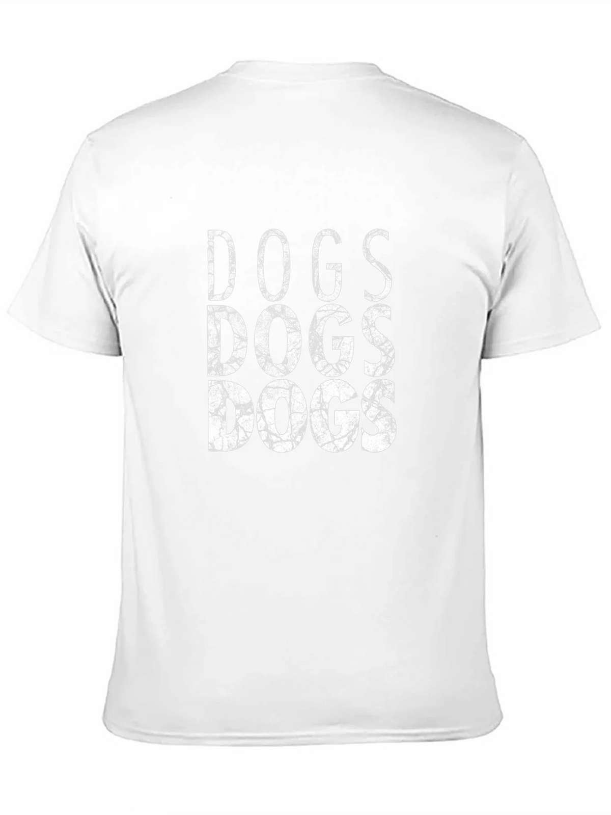 Cool DOGS Graphic Print Black T-Shirt product image 10