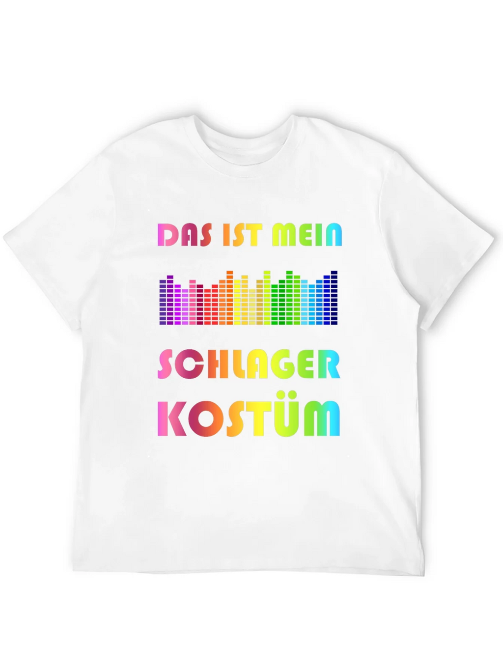 Schlager Kostüm Rainbow T-Shirt - Music Festival Outfit product image 11