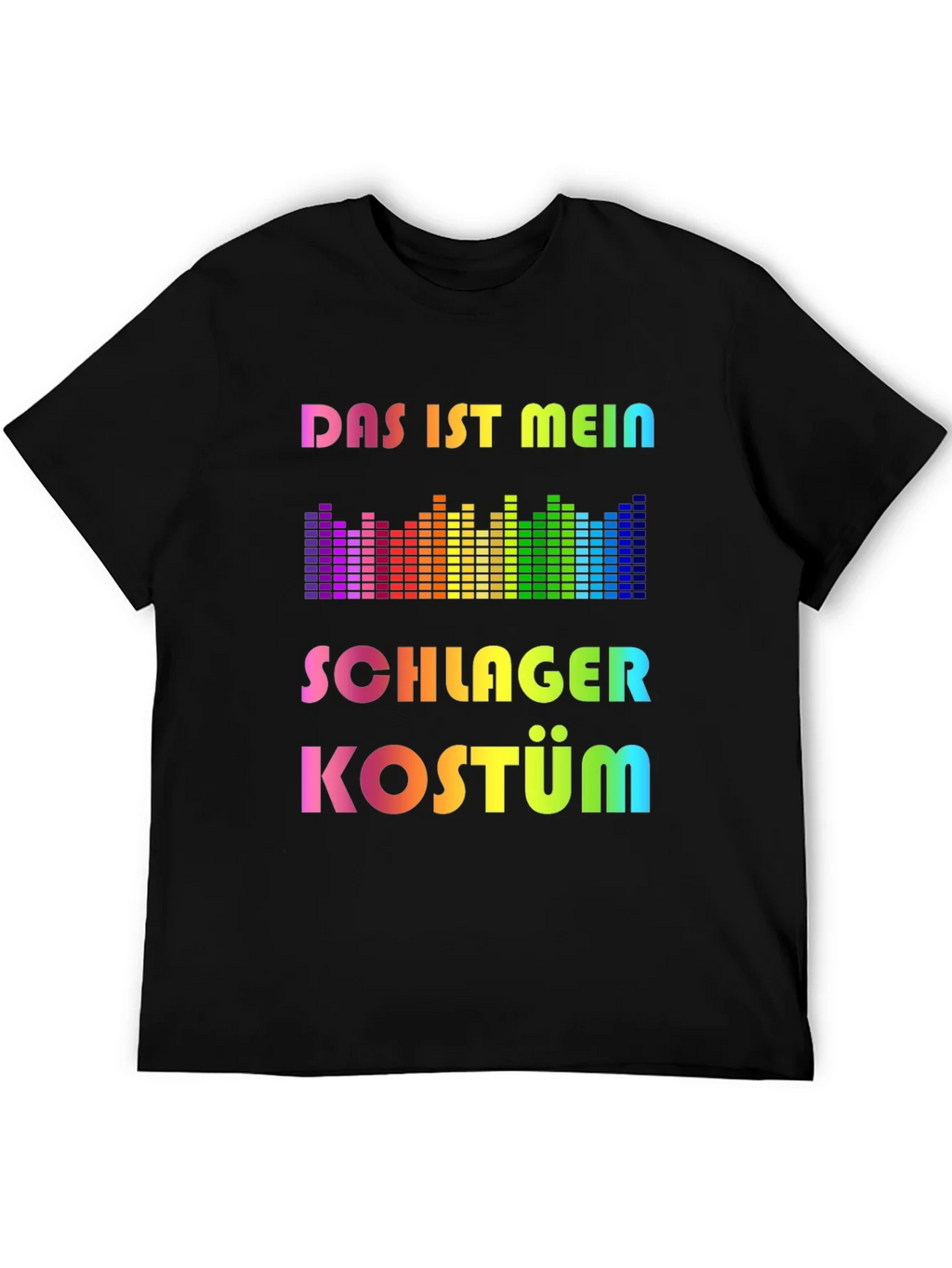 Schlager Kostüm Rainbow T-Shirt - Music Festival Outfit product image 5