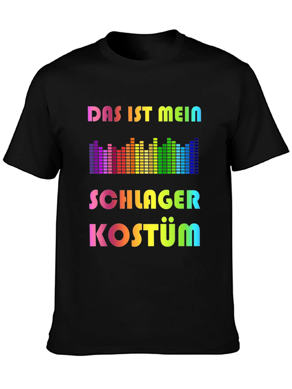 Schlager Kostüm Rainbow T-Shirt - Music Festival Outfit product image 3