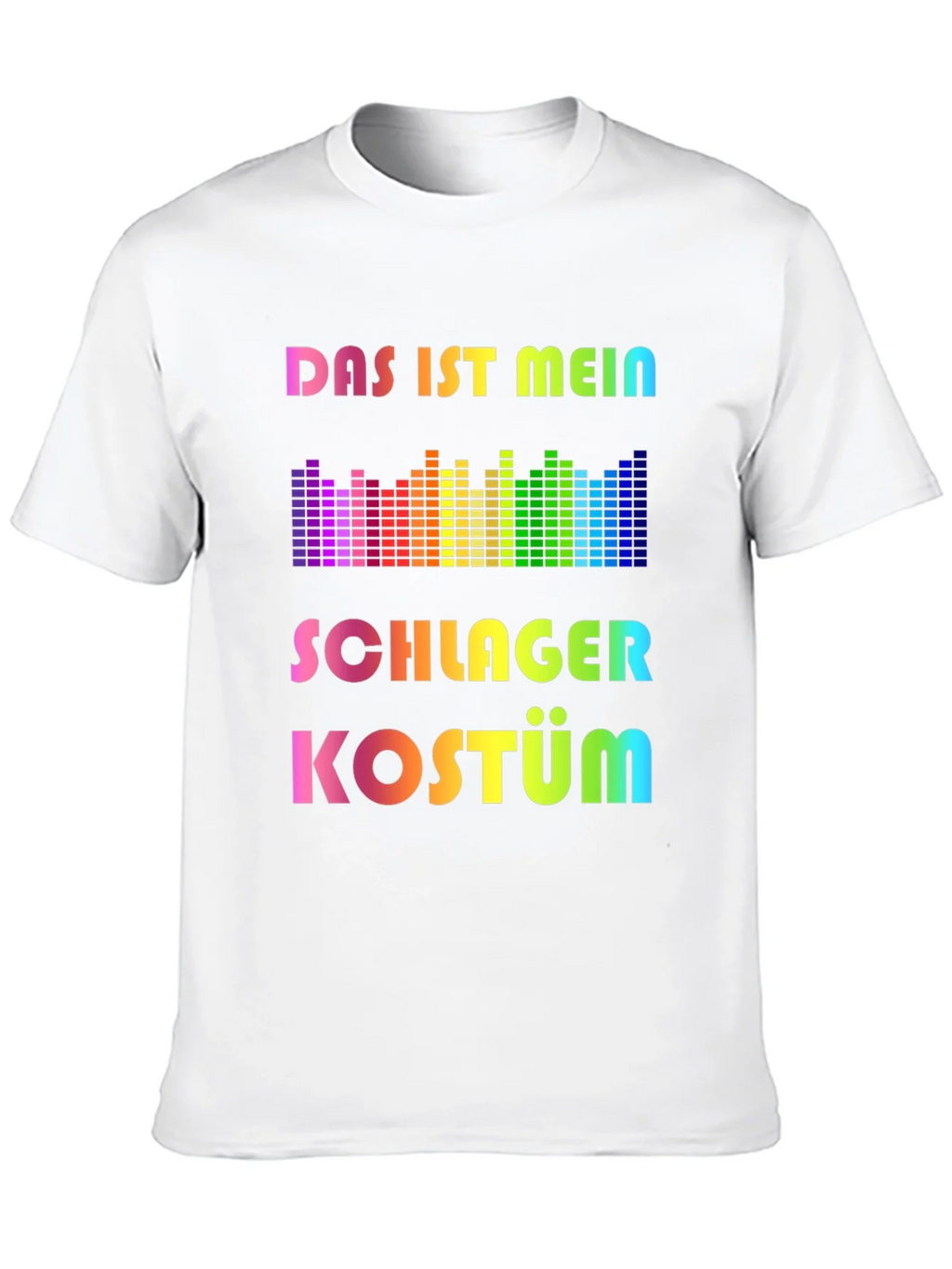 Schlager Kostüm Rainbow T-Shirt - Music Festival Outfit product image 9