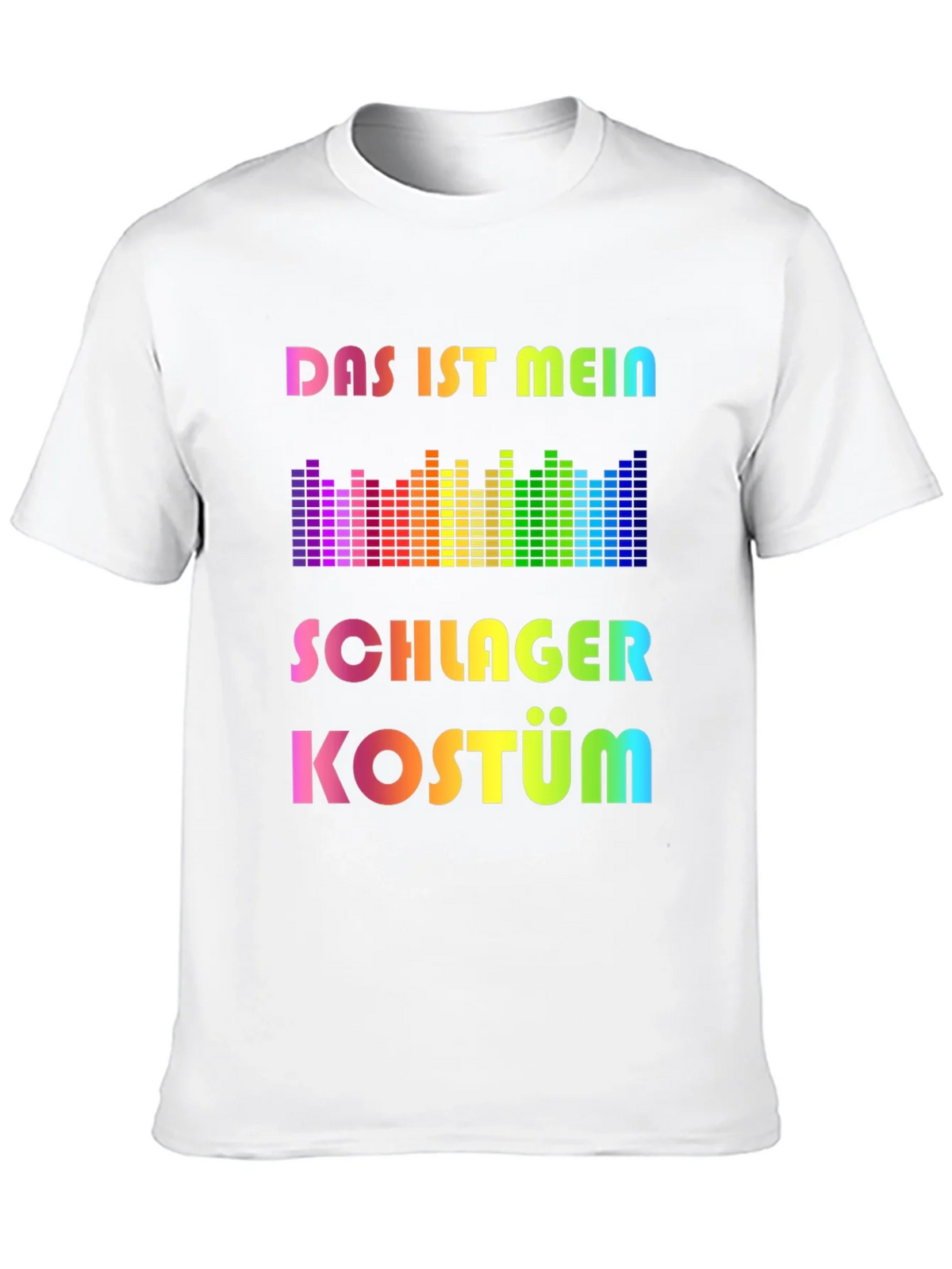 Schlager Kostüm Rainbow T-Shirt - Music Festival Outfit product image 9