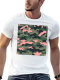 Camo Print Black T-Shirt product image 1