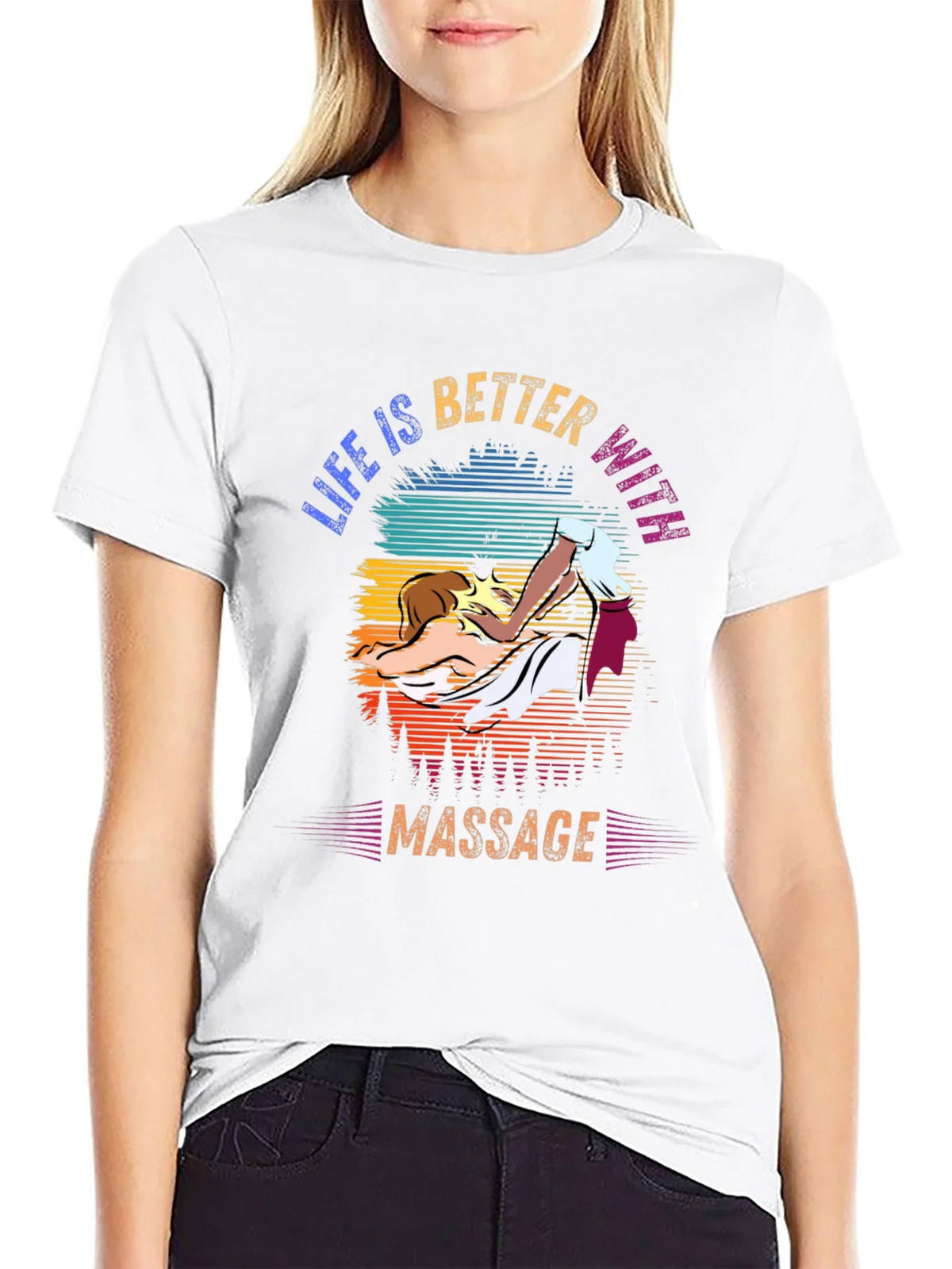 Life is Better with Massage T-Shirt product image 8
