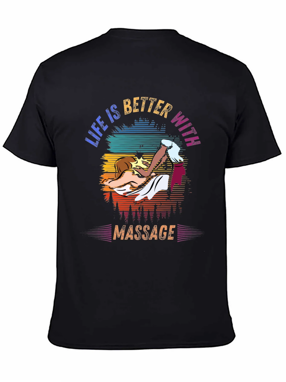 Life is Better with Massage T-Shirt product image 4