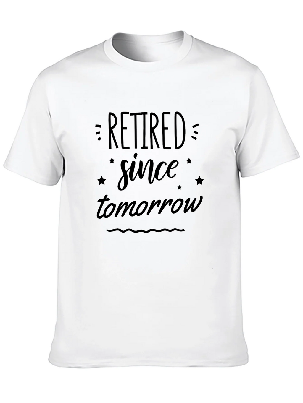 Retired Since Tomorrow Graphic Tee product image 4