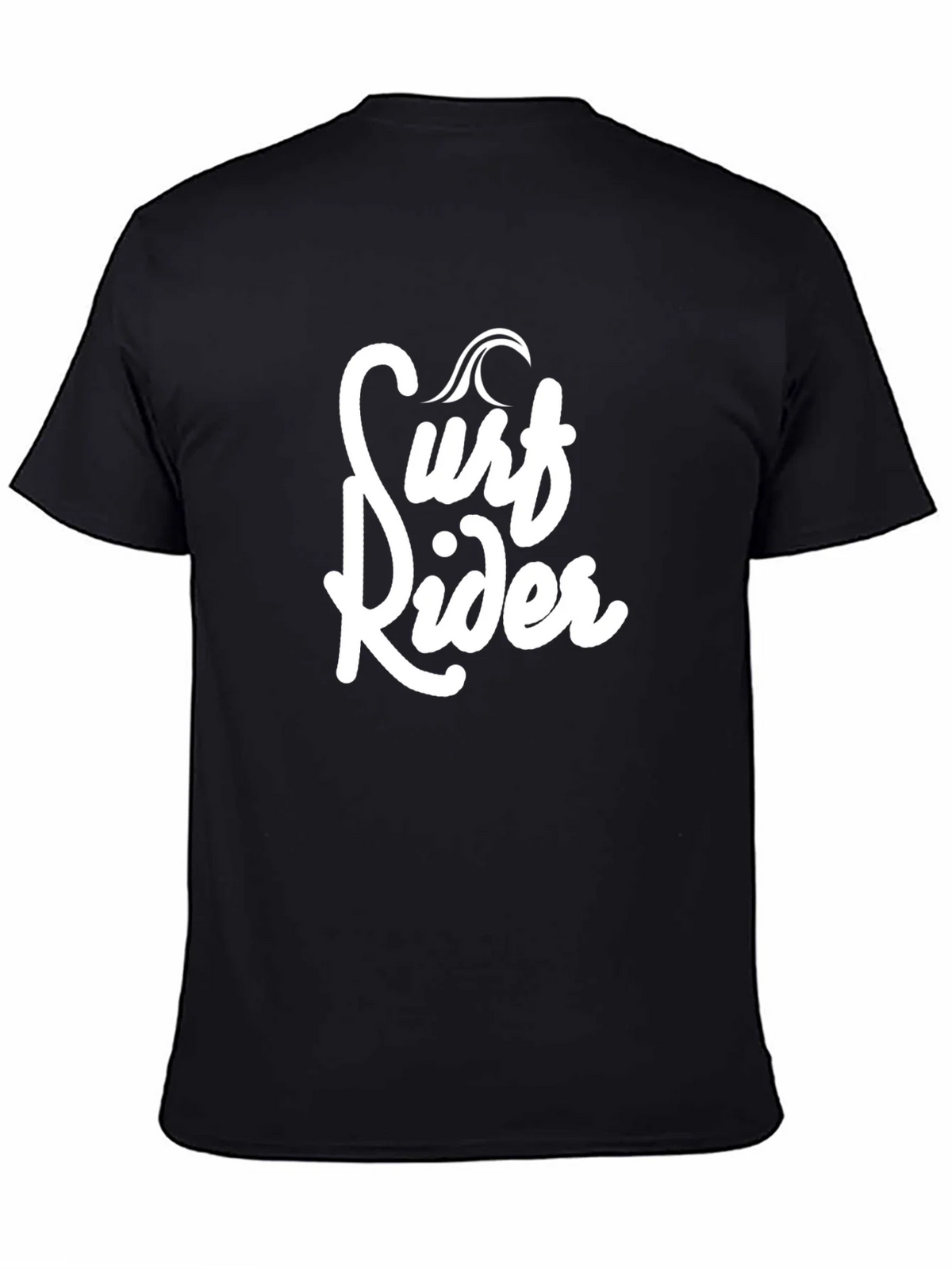 Surf Rider Graphic Black T-Shirt product image 4