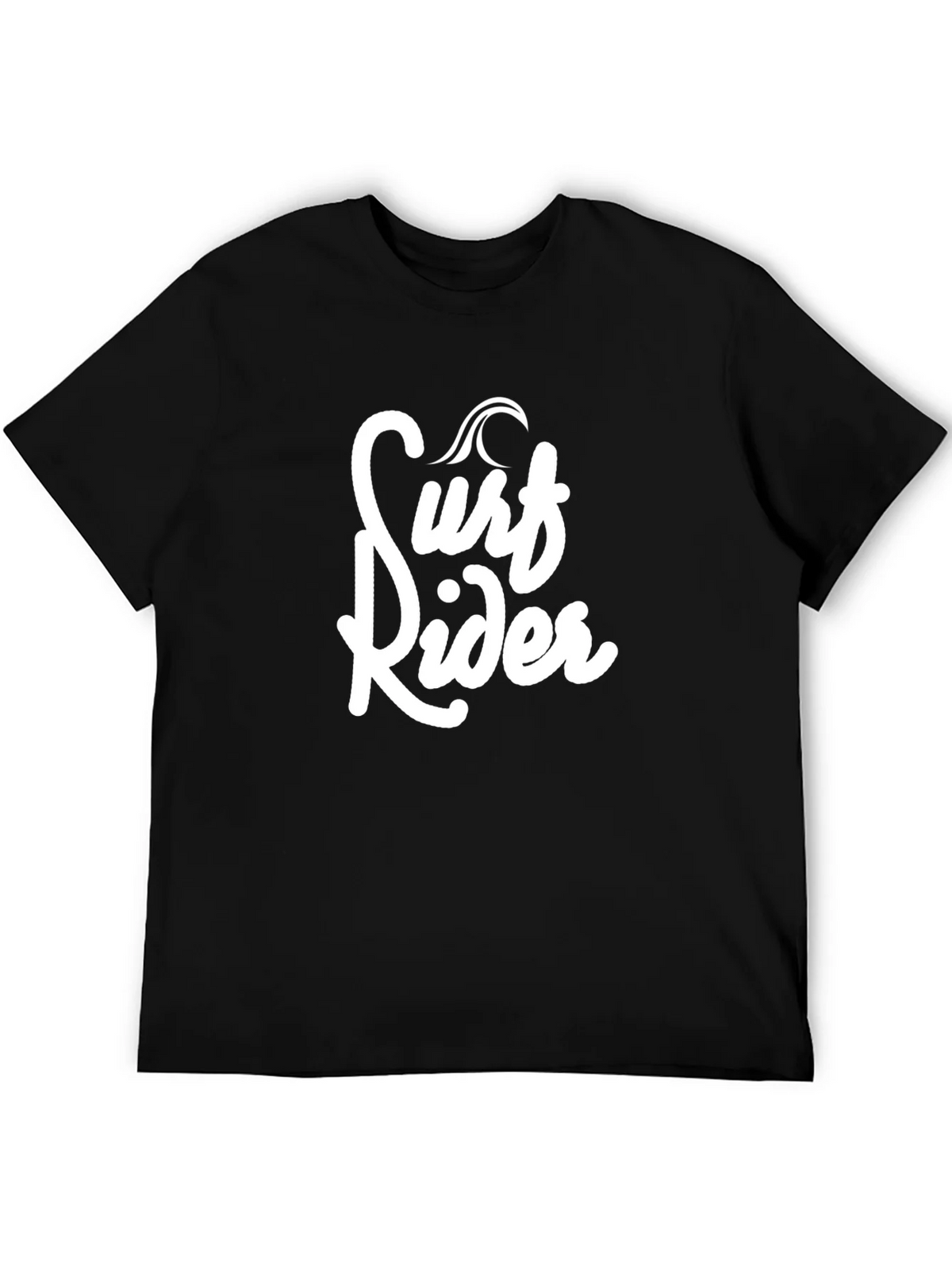 Surf Rider Graphic Black T-Shirt product image 5