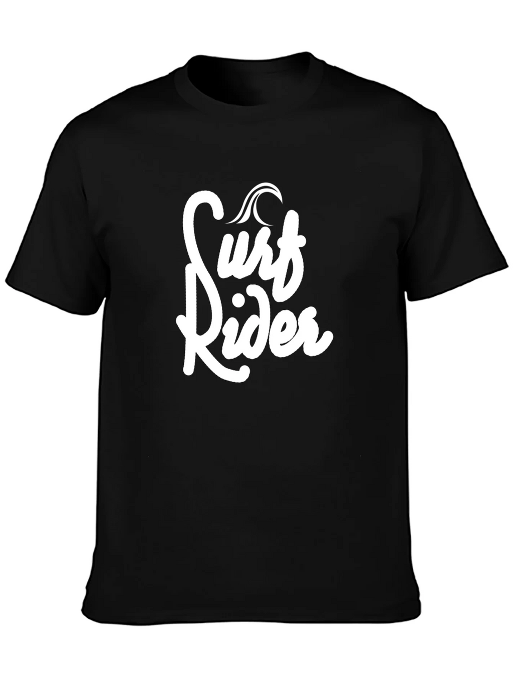 Surf Rider Graphic Black T-Shirt product image 3