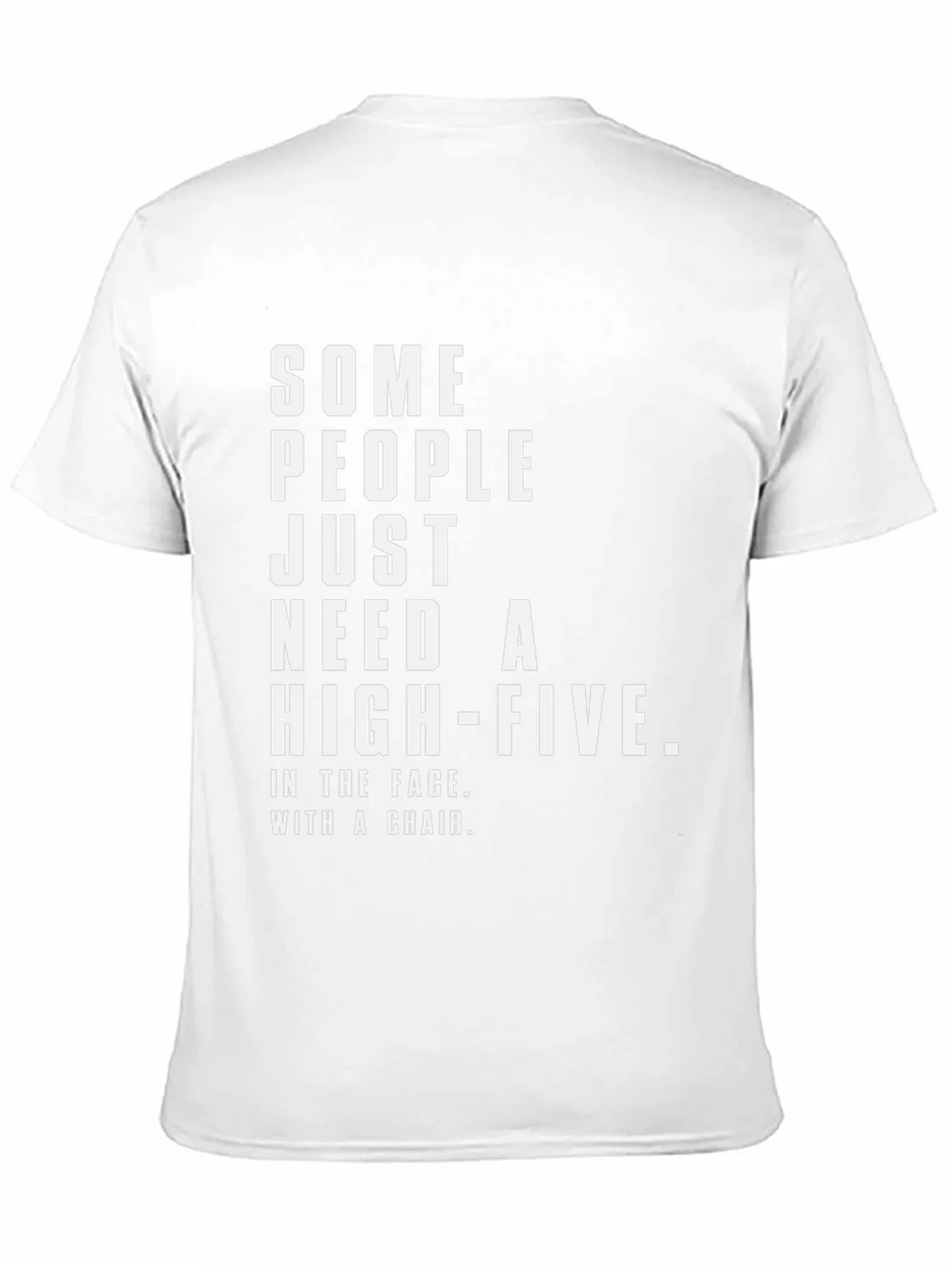 Sarcastic Humor Graphic Tee - High Five in the Face product image 4