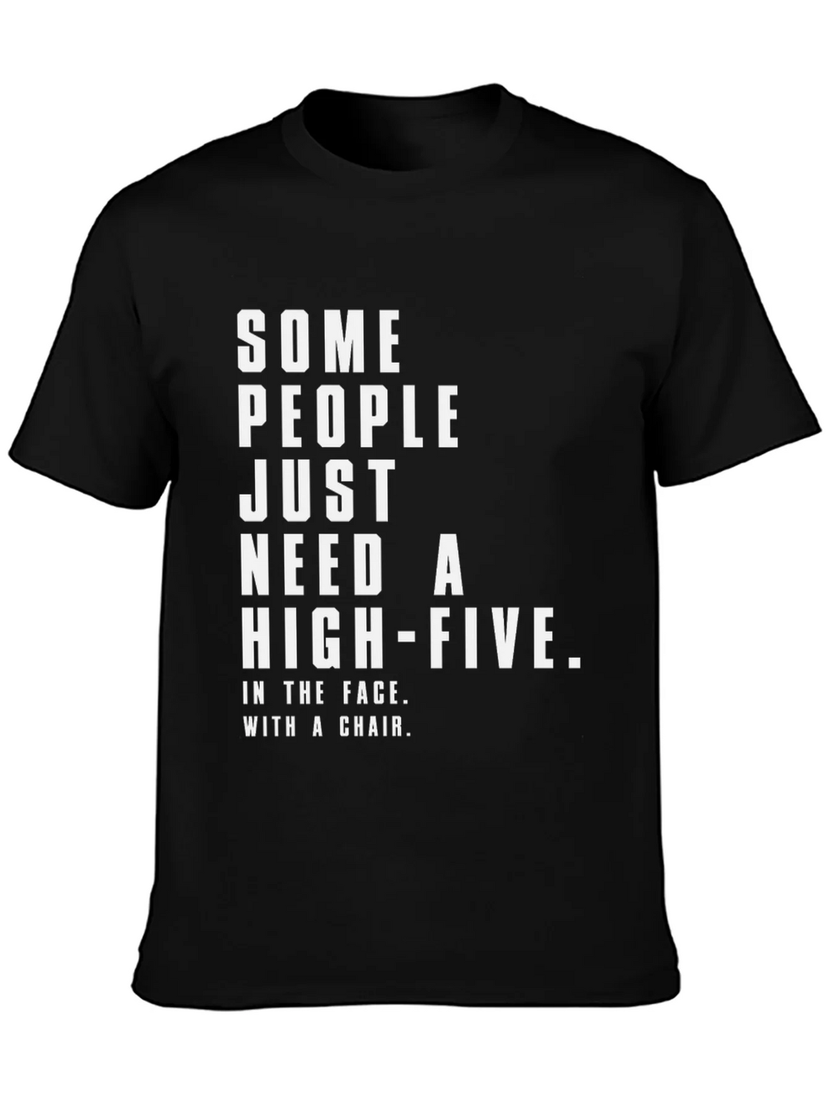 Sarcastic Humor Graphic Tee - High Five in the Face product image 1