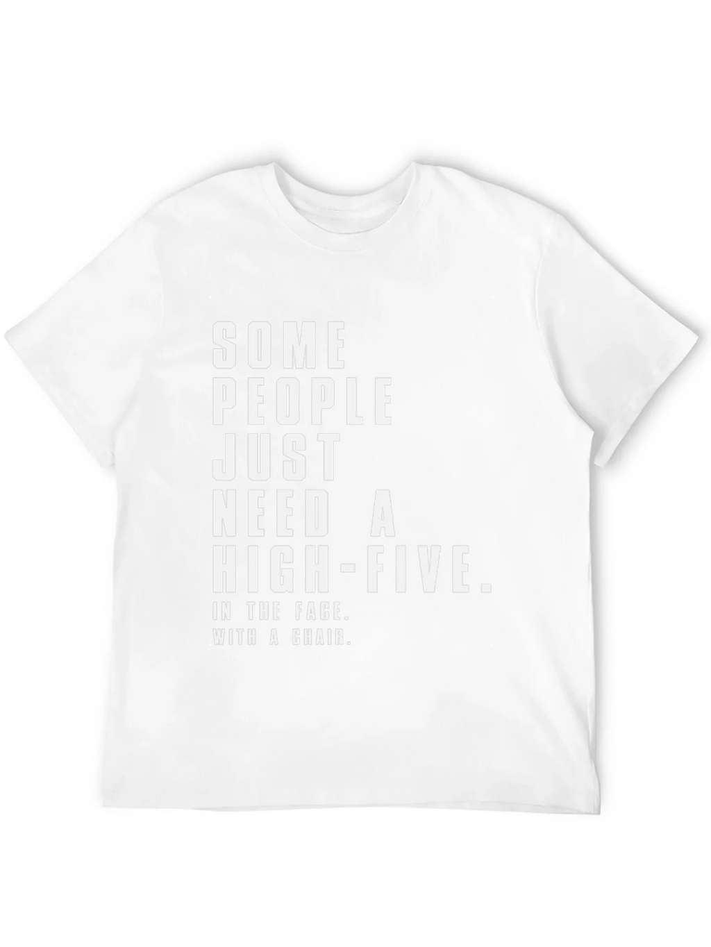 Sarcastic Humor Graphic Tee - High Five in the Face product image 5
