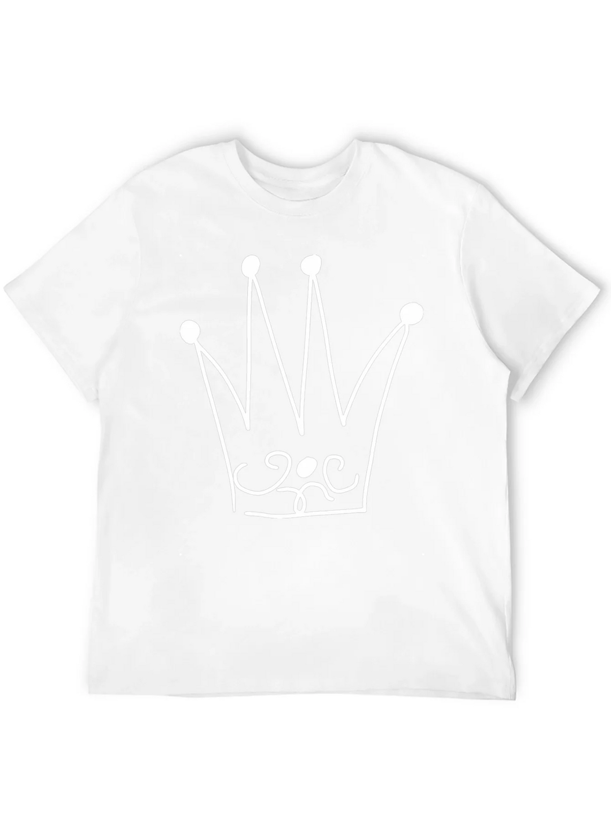 Crown Graphic Print Black T-Shirt product image 9