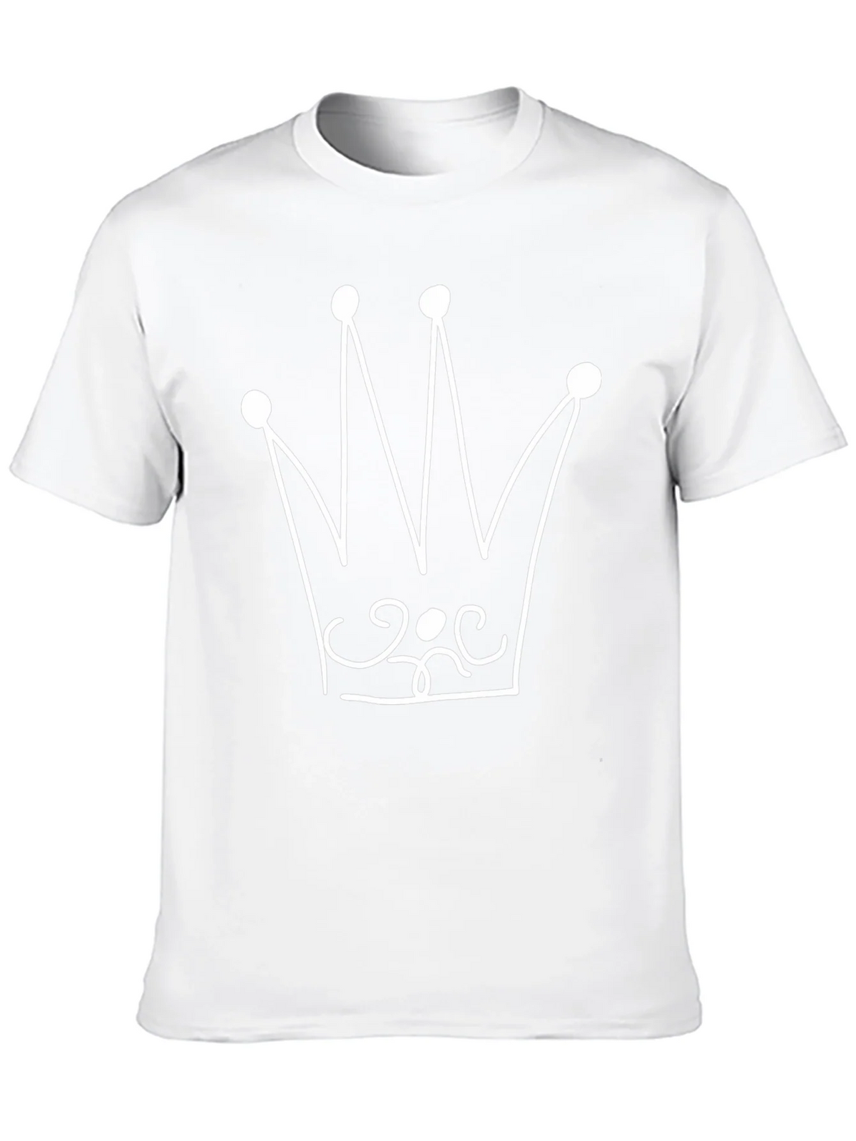 Crown Graphic Print Black T-Shirt product image 8