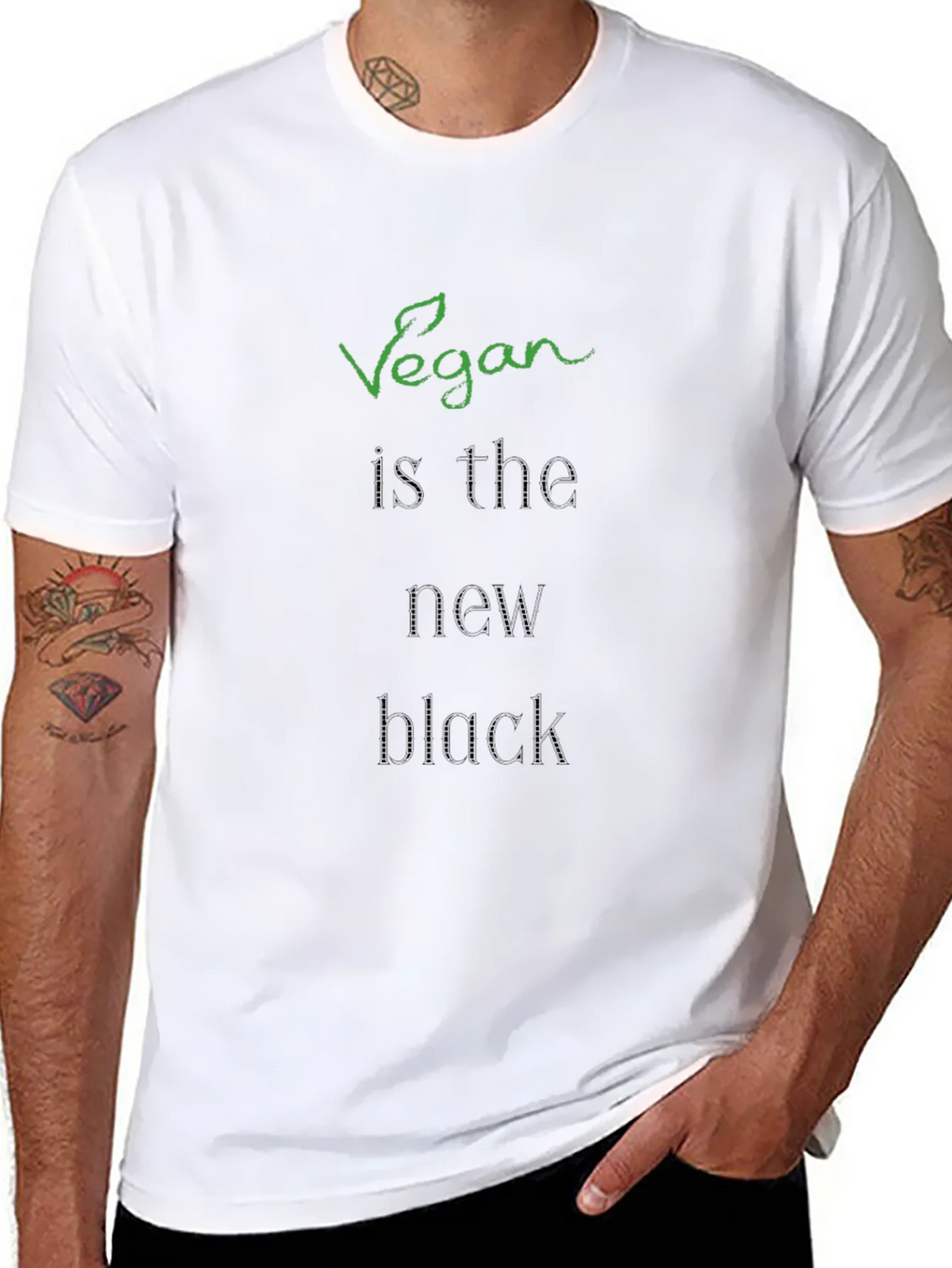 Vegan is the New Black Tee product image 7