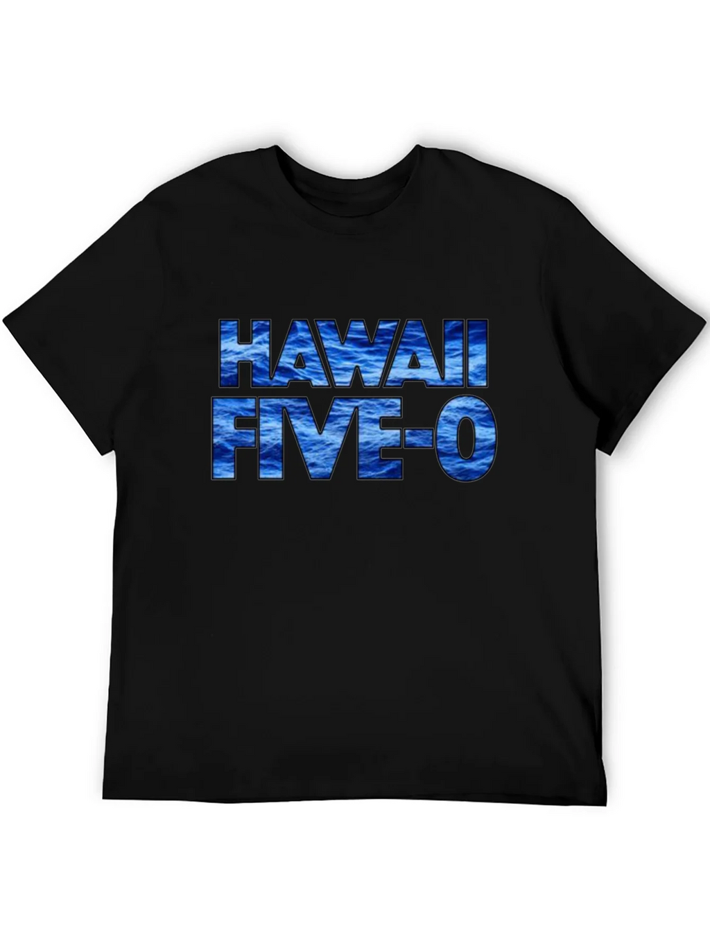 Hawaii Five-O Wave T-Shirt Black product image 3